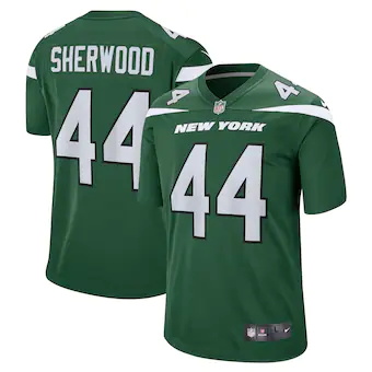 mens nike jamien sherwood gotham green new york jets game j